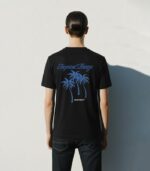 Black Graphic Crew Neck T-shirt