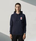 Navy Blue Graphic Hoodie