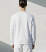 White Unisex Sweatshirt - Image 2