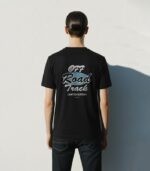 Black Graphic Crew Neck T-shirt