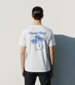 White Graphic Crew Neck T-shirt