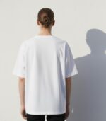 White Drop shoulder T-shirt - Image 2