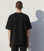 Black Drop shoulder T-shirt - Image 2