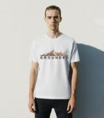 White Graphic Crew Neck T-shirt