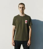 Olive Graphic Crew Neck T-shirt