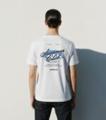 White Graphic Crew Neck T-shirt