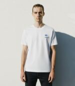 White Graphic Crew Neck T-shirt - Image 2