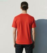 Red Basic Crew Neck T-shirt